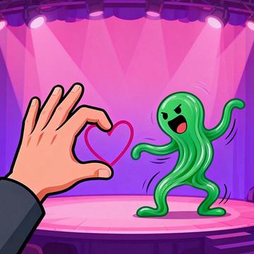 Finger Heart Monster Refill